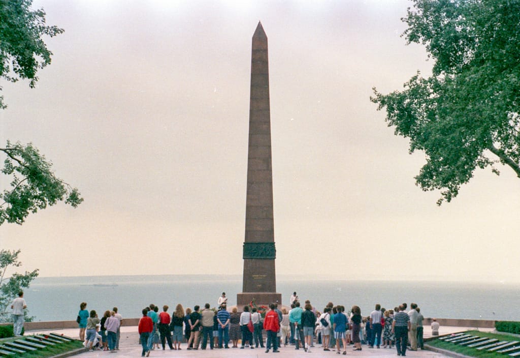 Tomb of the Unknown Sailor, Odessa, Ukraine, 6 July 1989