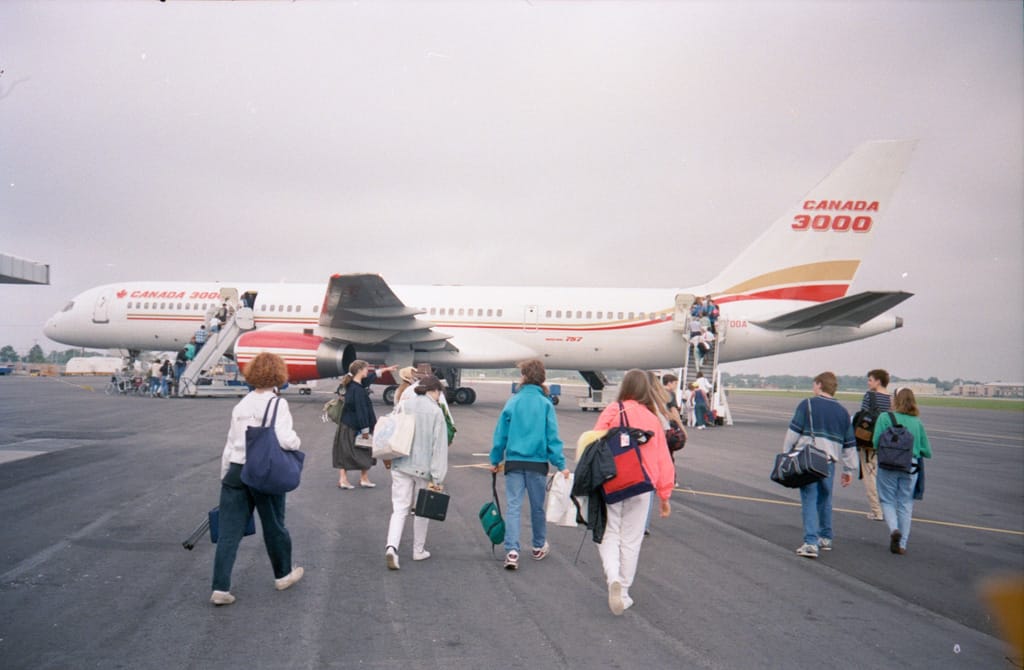 My last picture of the trip, Clearwater, Florida, 7 April 1991