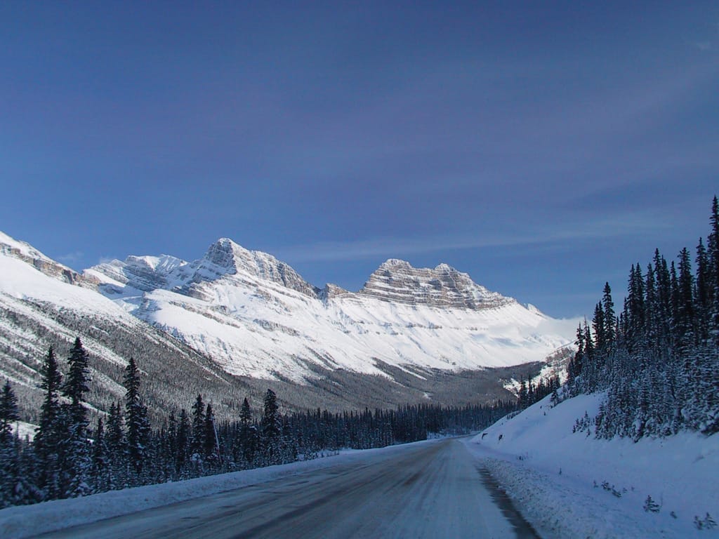 Icefields Parkway, Jasper National Park, 28 October 2001