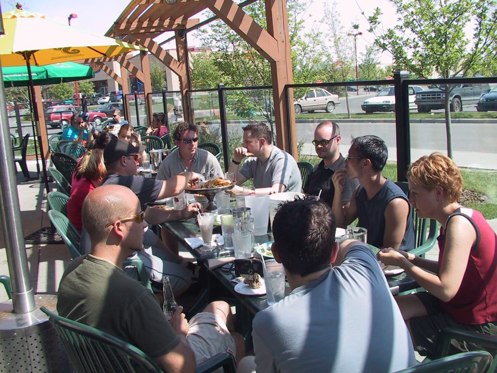 19th Hole at Jack Astor's, Calgary, Alberta, 16 June 2002