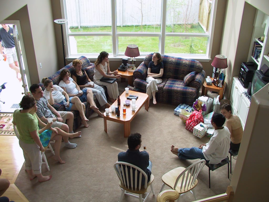 Shower Party, Tuscany, Calgary, Alberta, 16 June 2002