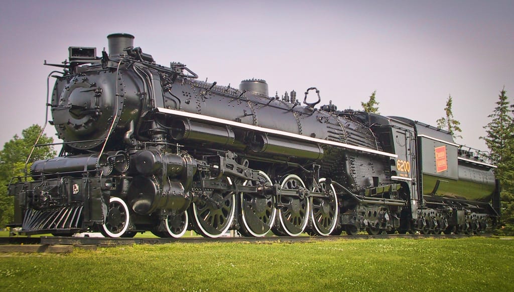 ex-CN 6200 at the National Science Museum, Ottawa, Ontario, 2 July 2002