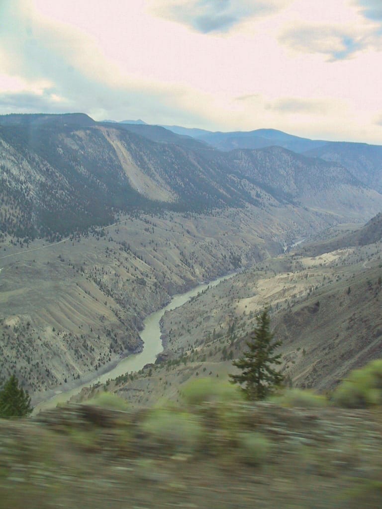 Nearing Pavilion, British Columbia, 31 August 2002