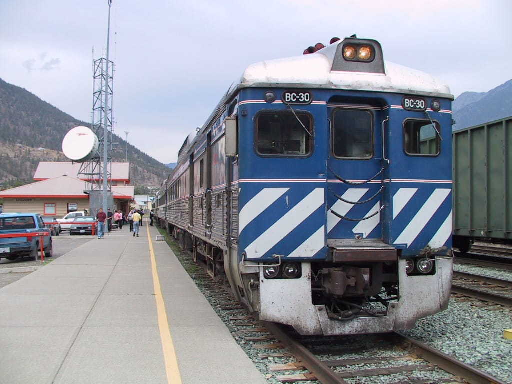 Caribou Prospector at Lillooet, British Columbia, 31 August 2002