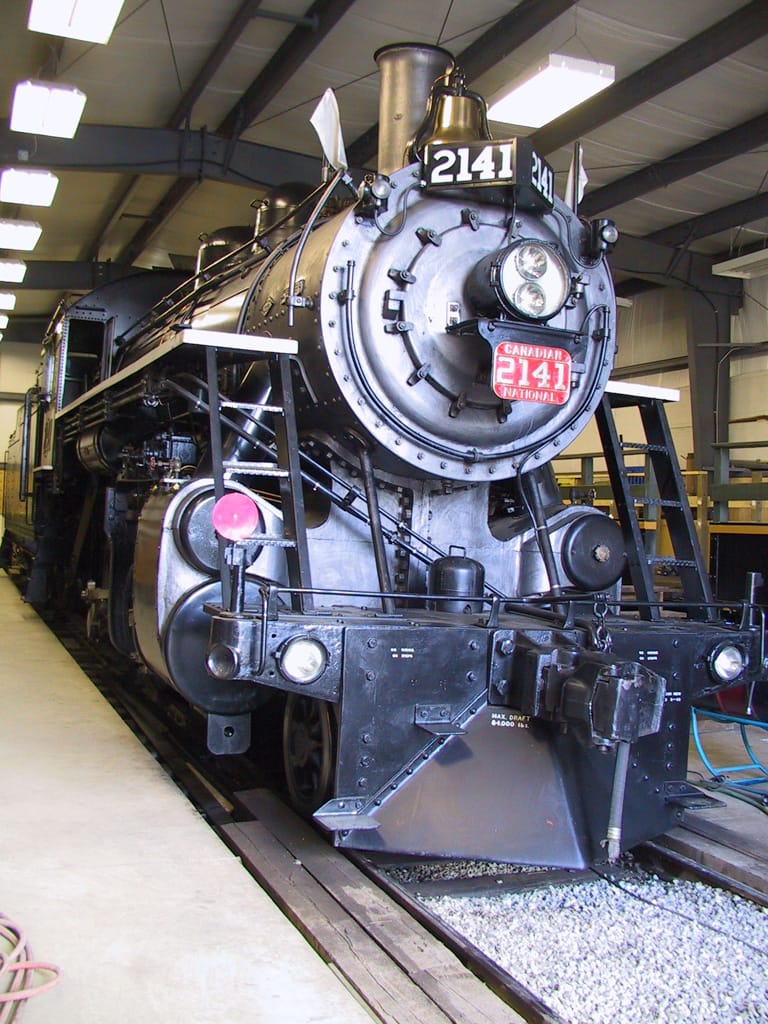 ex-CN 2141, Kamloops, British Columbia, 8 September 2002