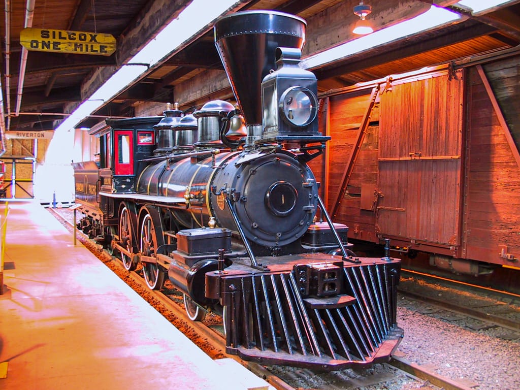 ex-CP 1 at the Winnipeg Railway Museum, Manitoba, 15 September 2002