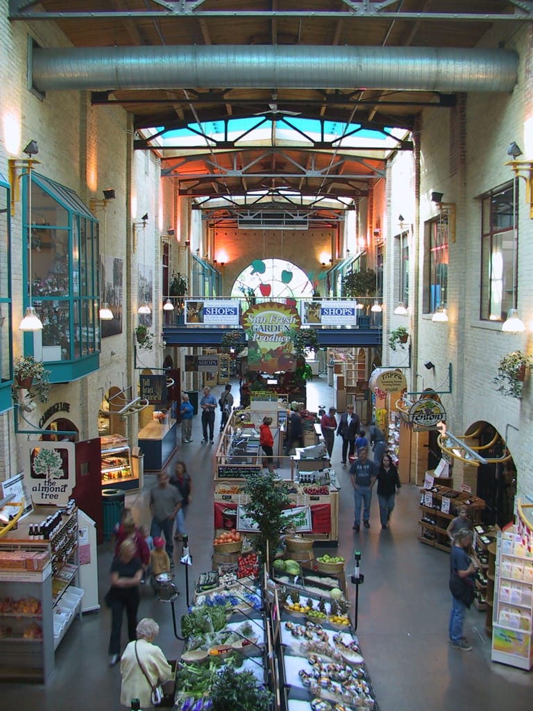 At the Forks in Winnipeg, Manitoba, 15 September 2002