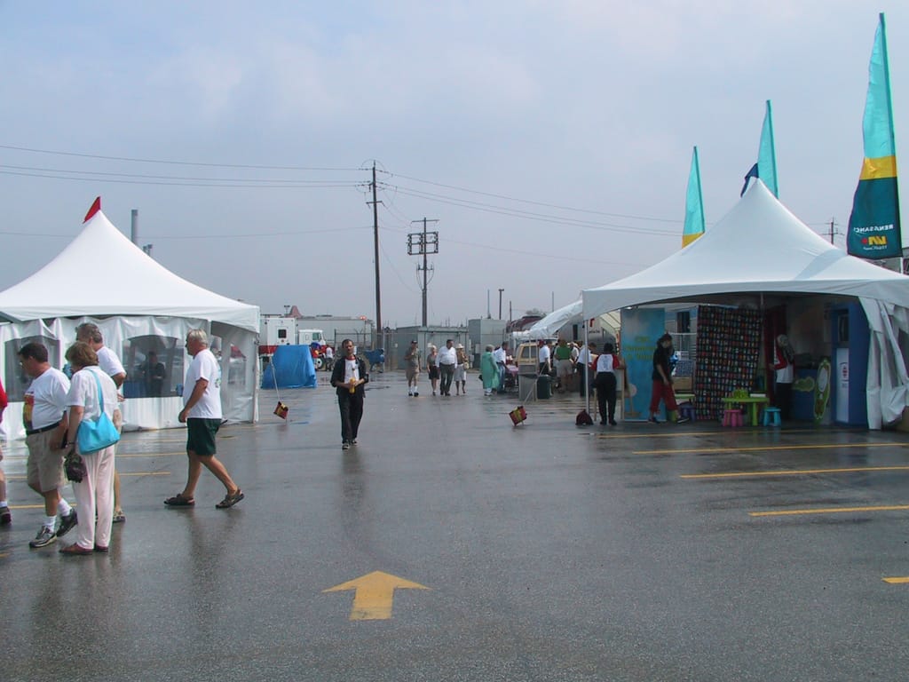 Rain in Windsor, Ontario, 20 September 2002