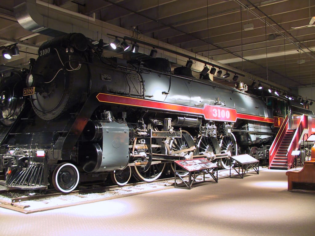 ex=CP 3100 at the National Science Museum, Ottawa, Ontario, 25 September 2002