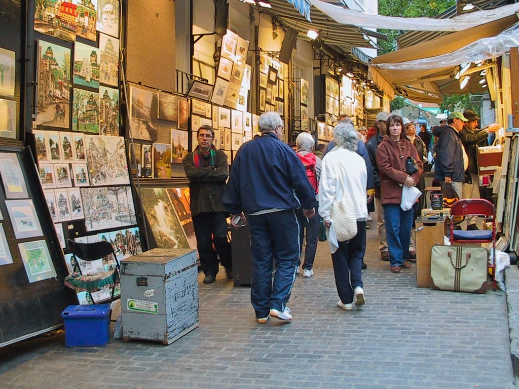 Alley of Art, Quebec City, Quebec, 30 September 2002
