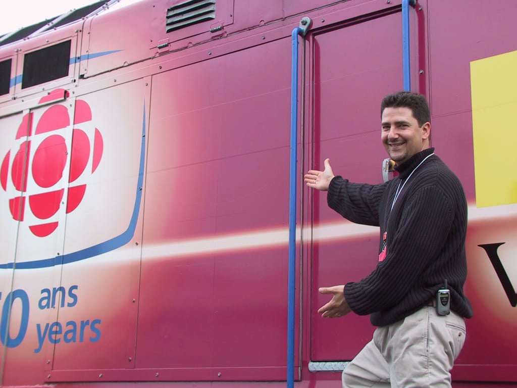 One of our other fearless leaders, Neil, Halifax, Nova Scotia, 5 October 2002