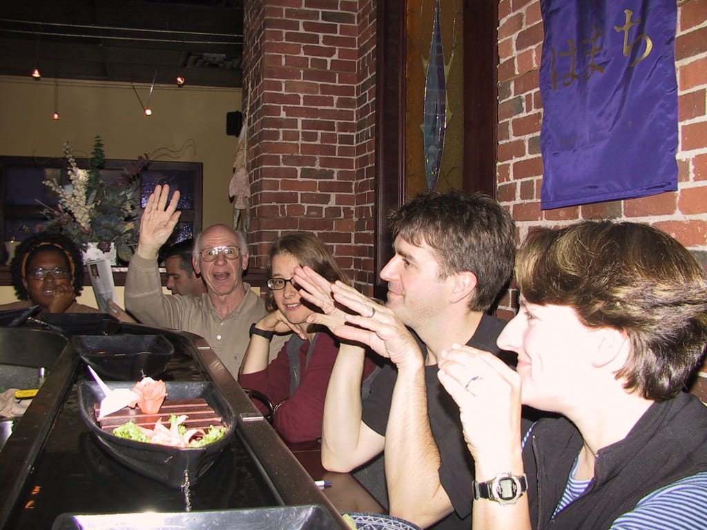 At Hamachi House, Halifax, Nova Scotia, 5 October 2002