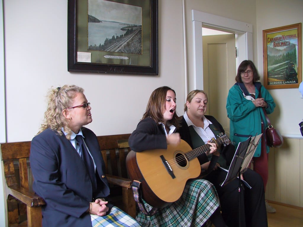 Another concert in Orangedale, Nova Scotia, 9 October 2002