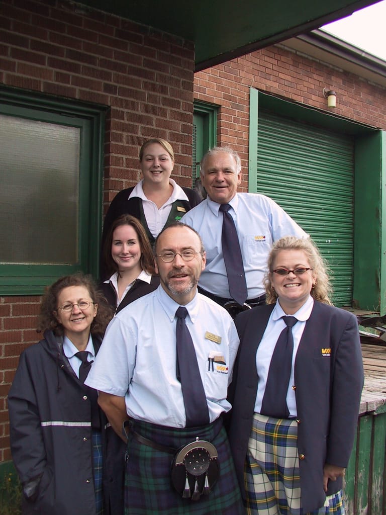 Crew of the Bras D'Or, Port Hawkesbury, Nova Scotia, 9 October 2002