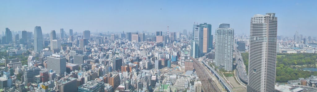 A better view from the World Trade Center, Hamamatsucho, Tokyo, Japan, 3 May 2003