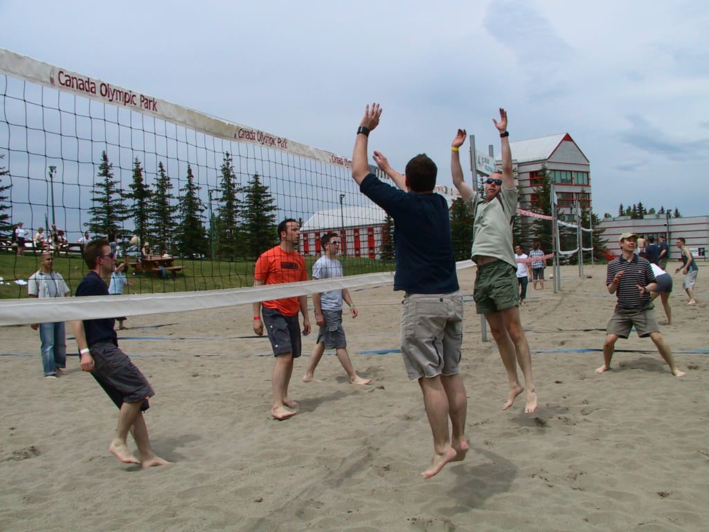 Beach Volleyball, Calgary Olympic Park, Alberta, 13 June 2003