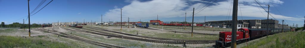 Ogden panorama, Calgary, Alberta, 1 July 2003