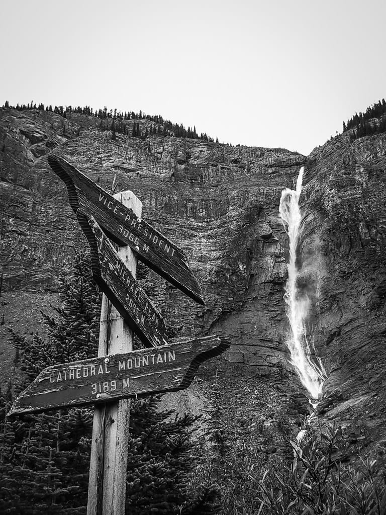 Takakkaw Falls, Yoho National Park, British Columbia, 8 September 2004