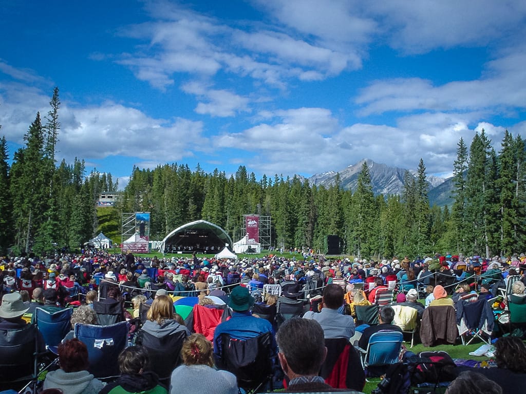 Mozart on the Mountain, Canmore, Alberta, 12 September 2004