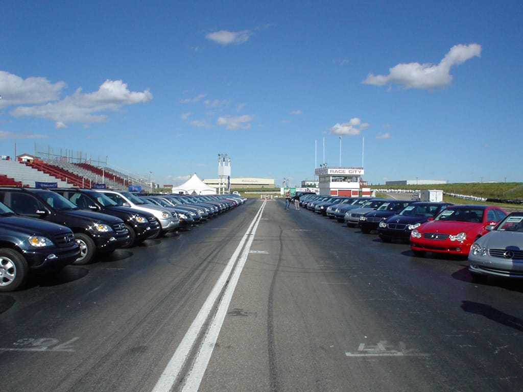 Mercedes Ride and Drive, Race City Speedway, Calgary, Alberta, 17 September 2004