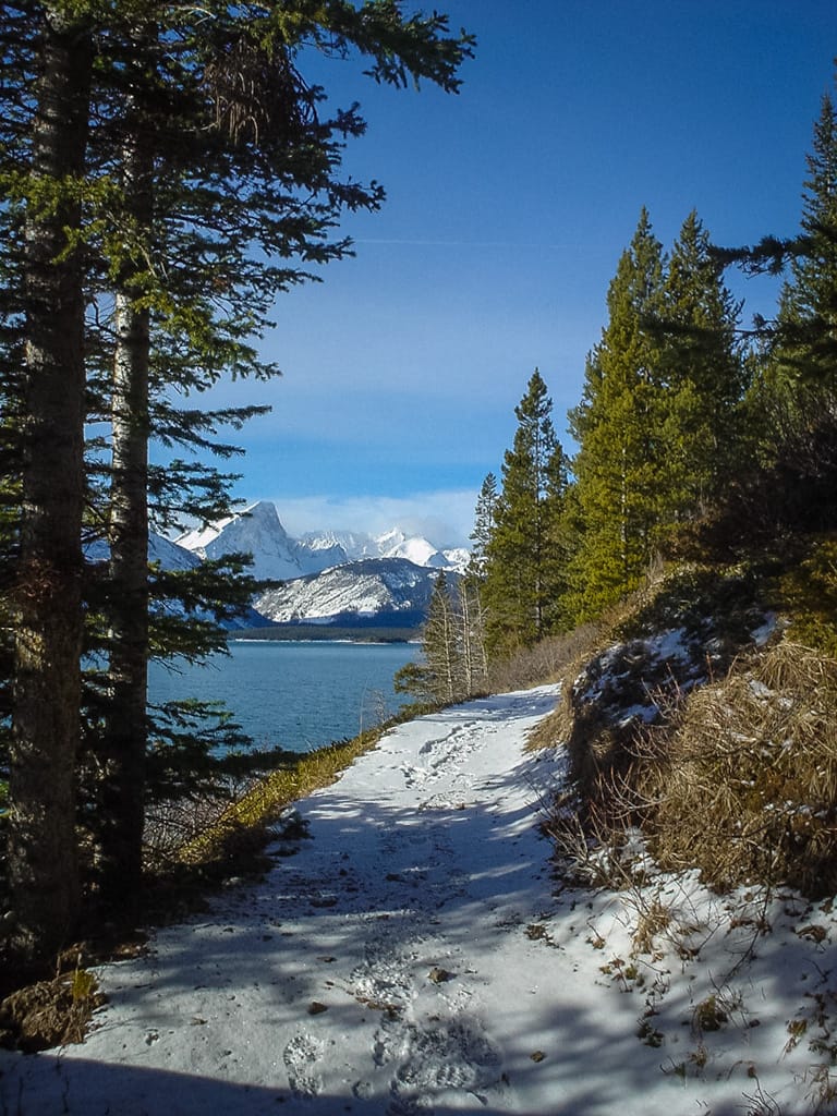 Upper Lake, Kananaskis, Alberta, 20 November 2004
