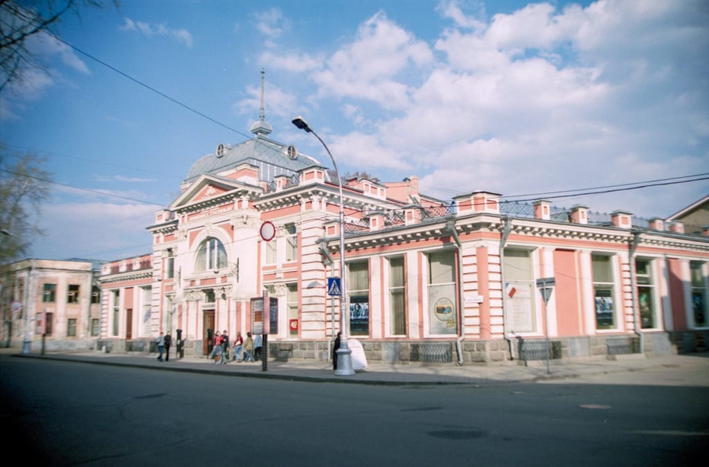 Random building, Irkutsk, Russia, 15 May 2005