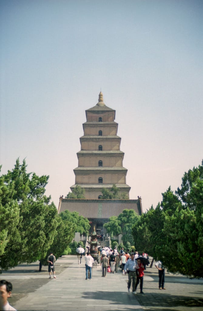 Big Wild Goose Pagoda, Xi’an, China, 6 June 2005
