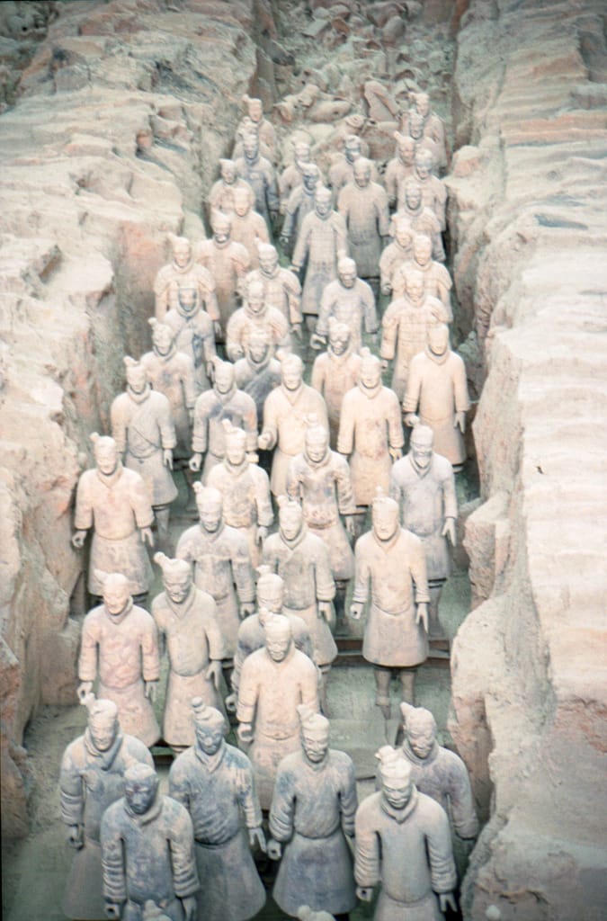 Terra Cotta Warriors, Xi’an, China, 6 June 2005