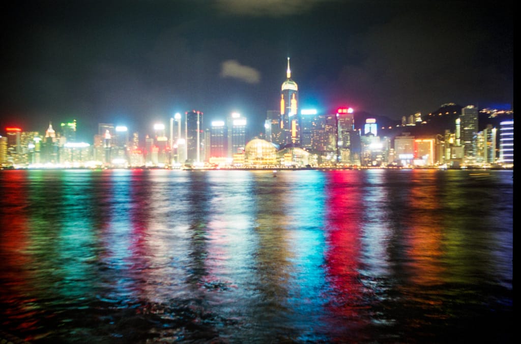 Hong Kong from Tsim Sha Tsui, 11 June 2005