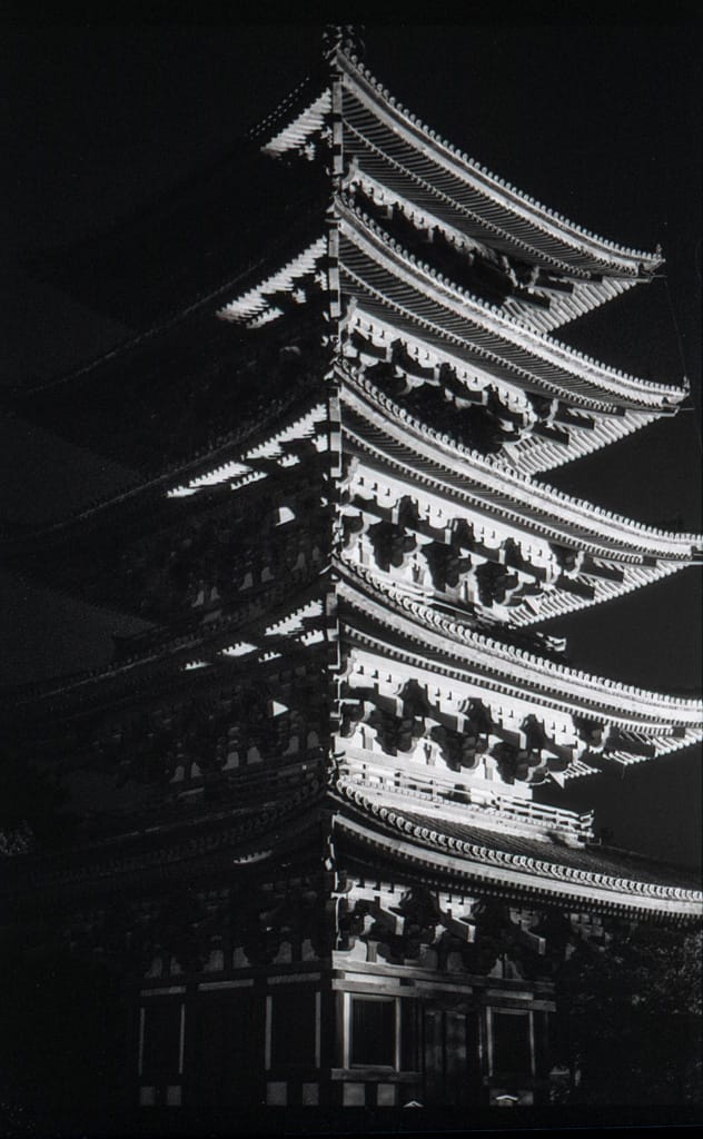 Five Storied Pagoda, Nara, Japan, 17 June 2005