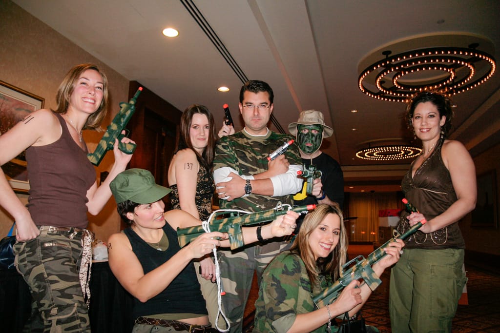 The Hyatt project team at the Hyatt hotel for CMMYs, 16 February 2006