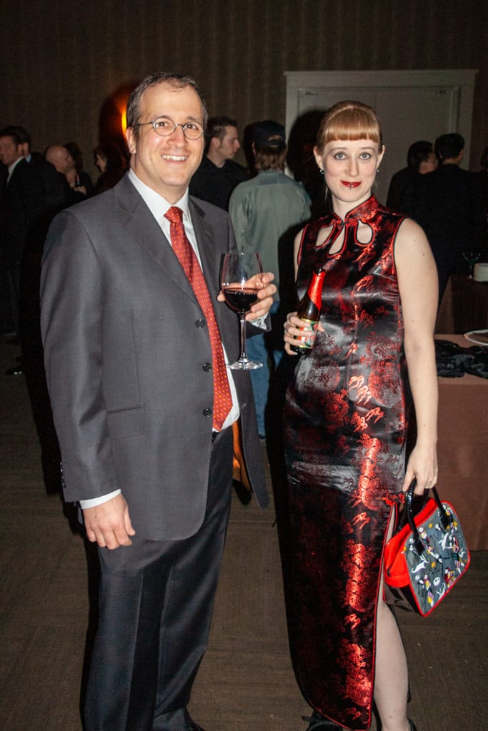 Martin and Tamara, Hotel Arts, Calgary, Alberta, 15 March 2007