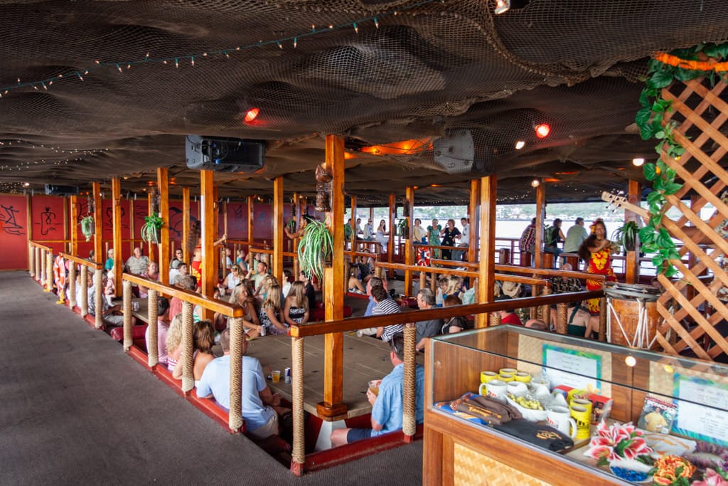 Aboard the Booze Cruise Barge, Kailua-Kona, Hawaii, 29 March 2007