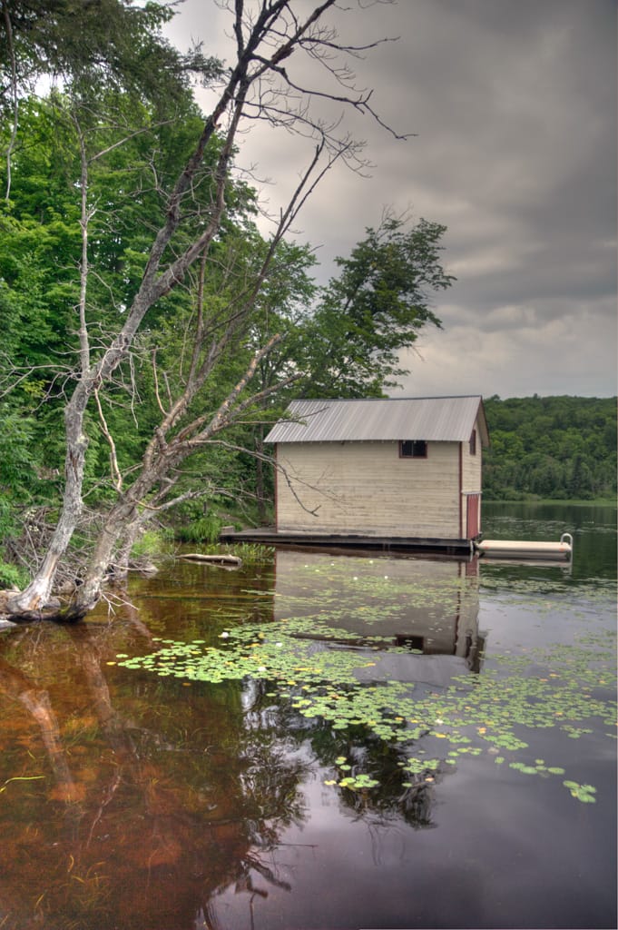 On Lake Vernon, Huntsville, Ontario, 7 July 2007