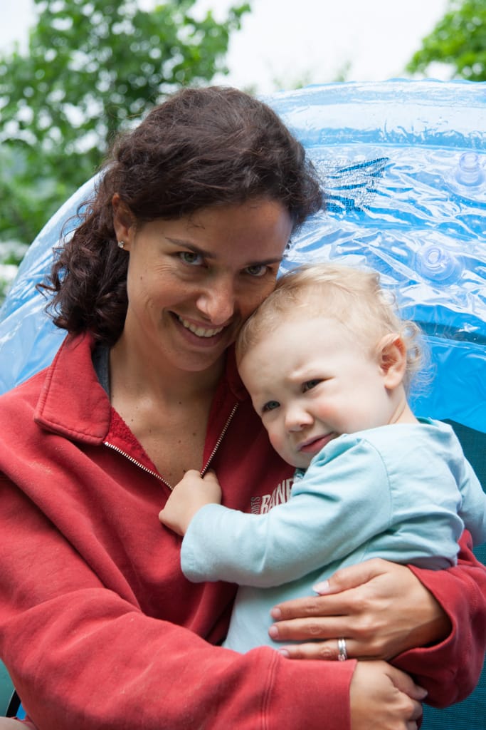 Cathy and Tori, Huntsville, Ontario, 7 July 2007