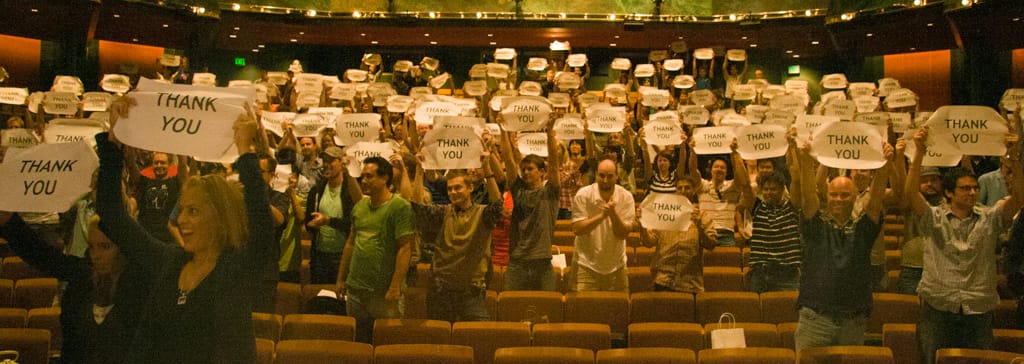 Thank You, Calgary, Alberta, 26 July 2007