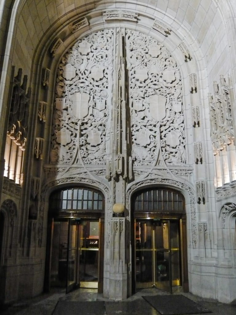 Tribune Tower, Chicago, Illinois, United States, 11 February 2008