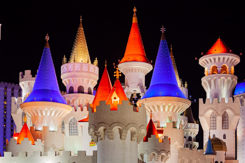 Excalibur, Las Vegas, Nevada, 8 March 2008