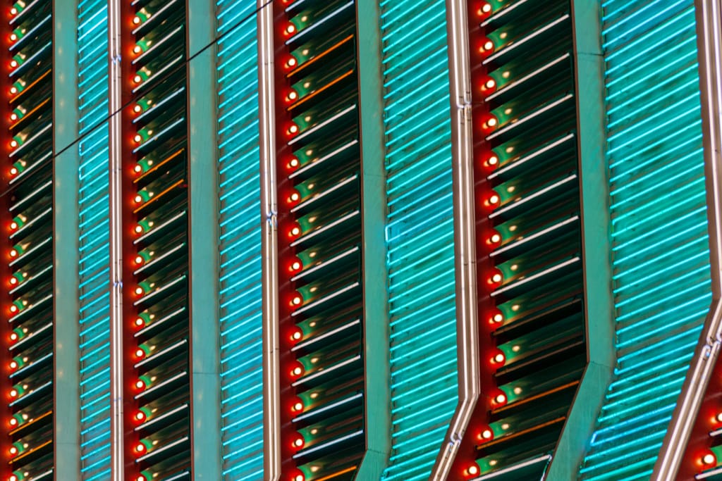 Neon, Las Vegas, Nevada, 8 March 2008