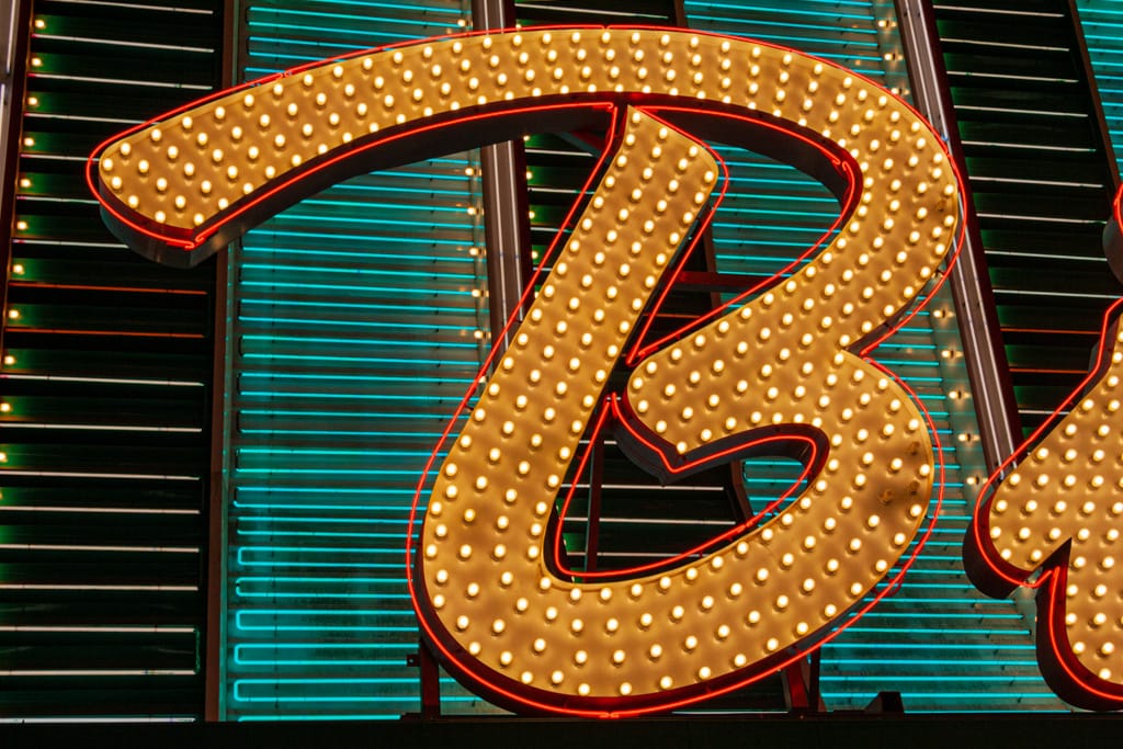 Neon, Las Vegas, Nevada, 8 March 2008