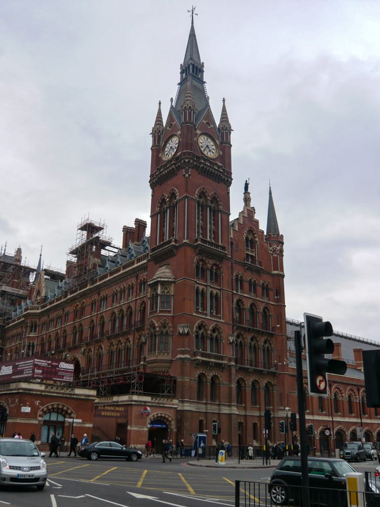 St. Pancras Station, London, England, 3 April 2008