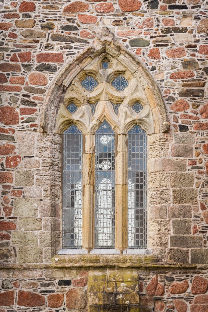 Window at Iona Abbey, Scotland, 7 April 2008