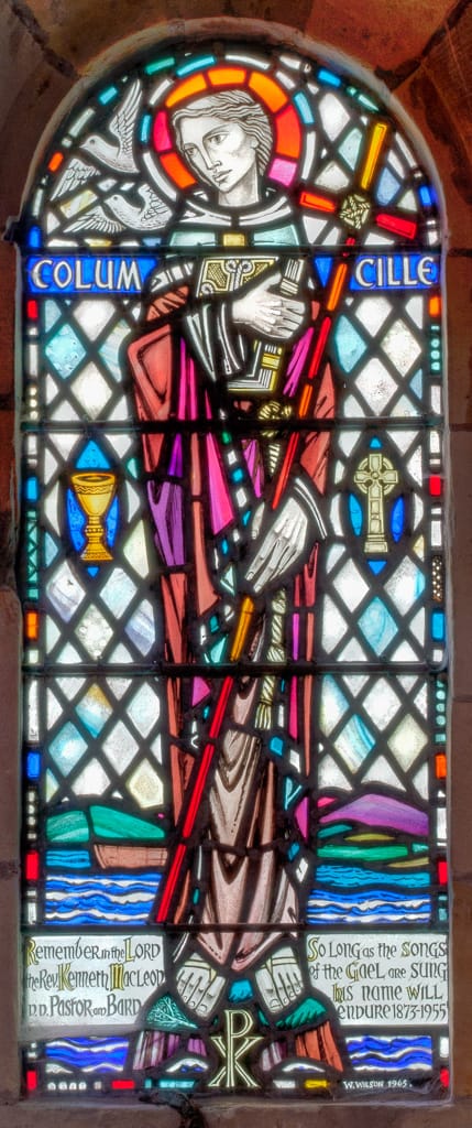 St. Columba (Colum Cille), Iona, Scotland, 9 April 2008