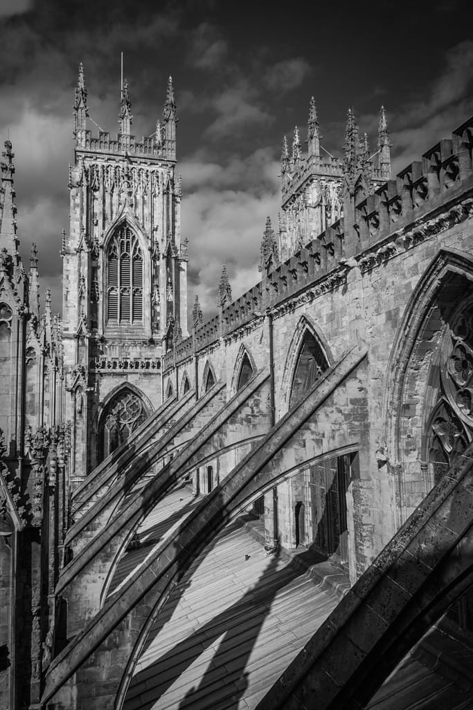 Atop York Minster, York, England, 16 April 2008