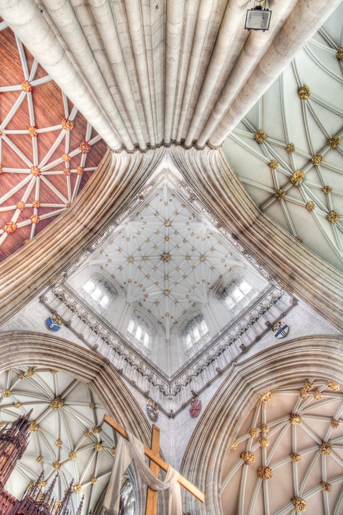 York Minster tower, York, England, 16 April 2008