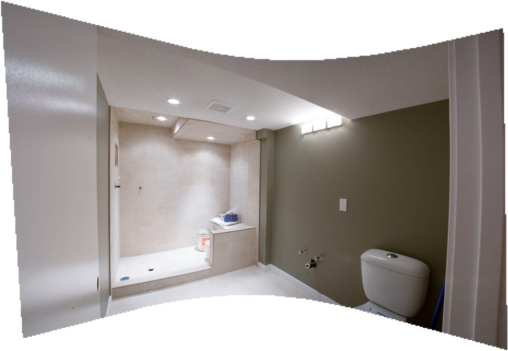 Basement bathroom, Westgate, Calgary, Alberta, 8 June 2008