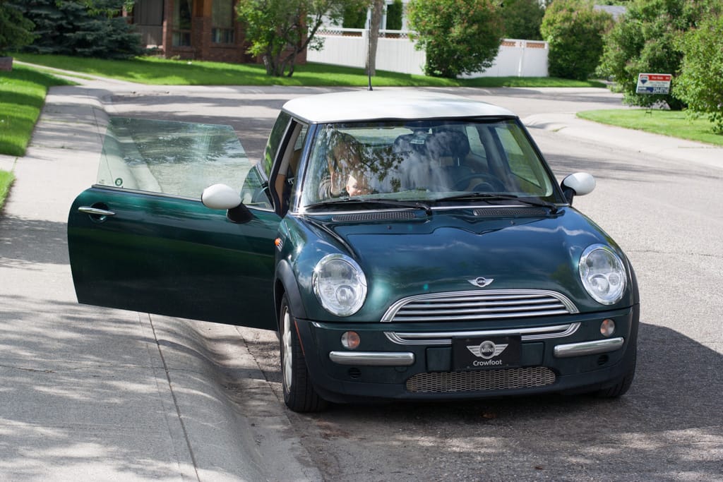 My Mini, Westgate, Calgary, Alberta, 12 June 2008