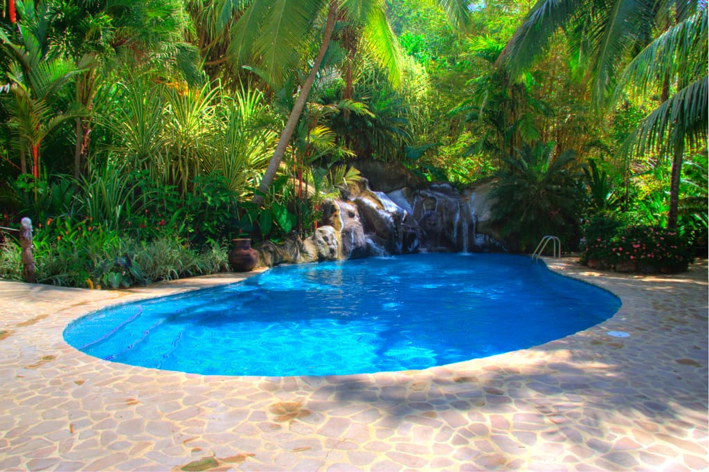 Pool at Ylang Ylang, Puntarenas, Costa Rica, 16 August 2008