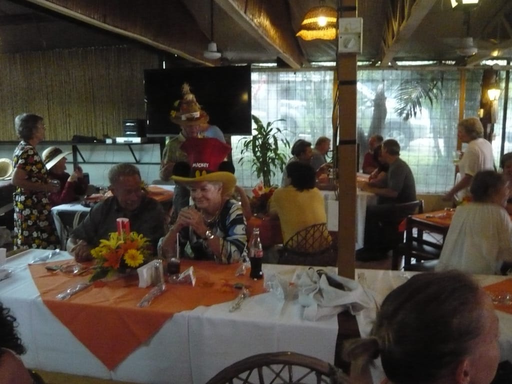 Thanksgiving at Rock ’n Roll Pollo, Santa Ana, San José, Costa Rica, 12 October 2008