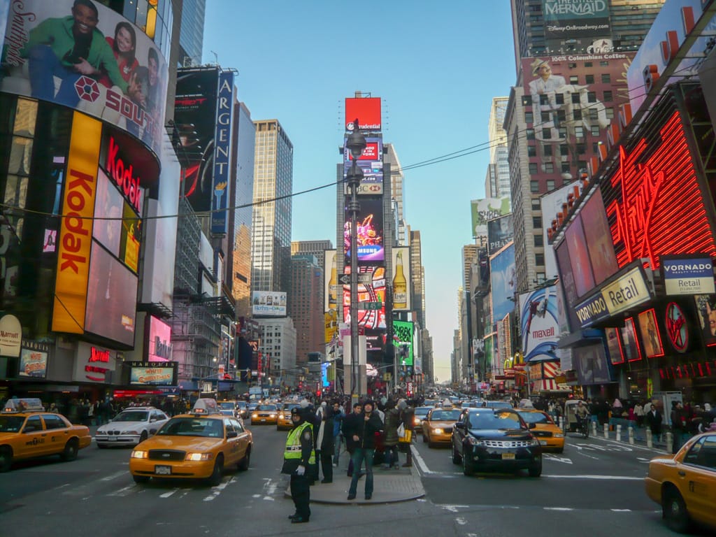 Times Square, New York City, 25 December 2008